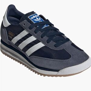 Adidas Big kids SL-72 RS Navy Retro Runner Sneakers size 6.5